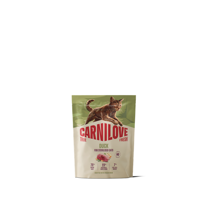 Carnilove Cat True Fresh Sterilizzato Anatra secco