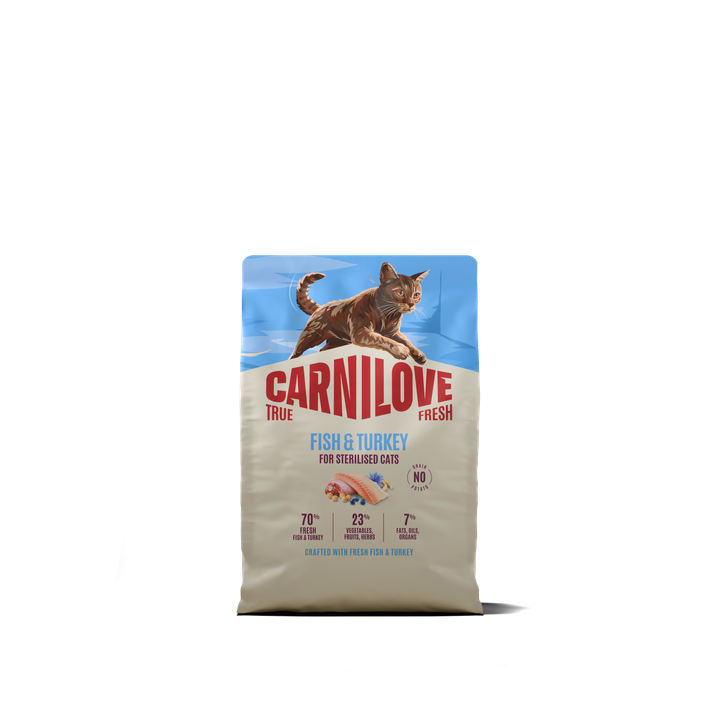 Carnilove Cat True Fresh Sterilizzato Pesce & Tacchino secco