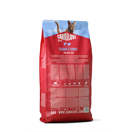 Carnilove Cat Active Adulto Salmone & Tacchino secco