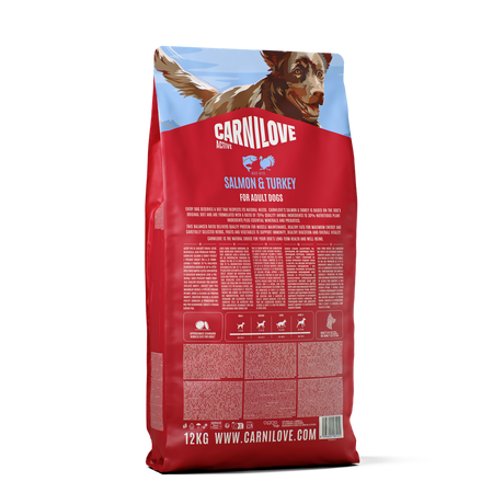 Carnilove Dog Active Adult Salmone & Tacchino secco