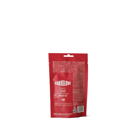 Carnilove Cat Snack Croccante Agnello & Mirtilli Neri 50 g