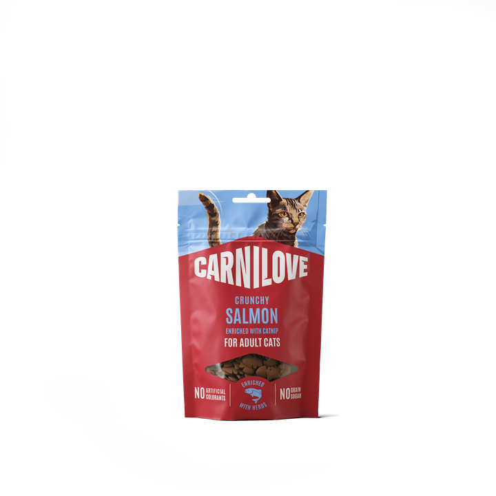 Carnilove Cat Snack Croccante Salmone & Catnip 50 g