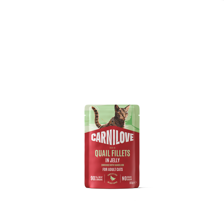 Carnilove Cat Filetti in Gelatina MultiPack 12 bustine di 3 gusti diversi da 85 g