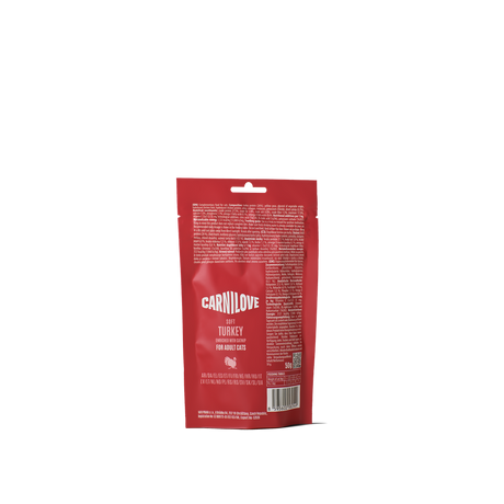Carnilove Cat Snack Morbido Tacchino & Erba Gatta 50 g
