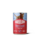 Carnilove Dog Paté Tacchino & Salmone umido lattina 400 g