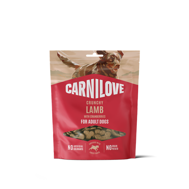 Carnilove Dog Snack Croccante Agnello & Mirtilli Rossi 200 g