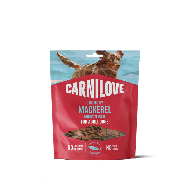 Carnilove Dog Snack Croccante Sgombro & Lamponi 200 g