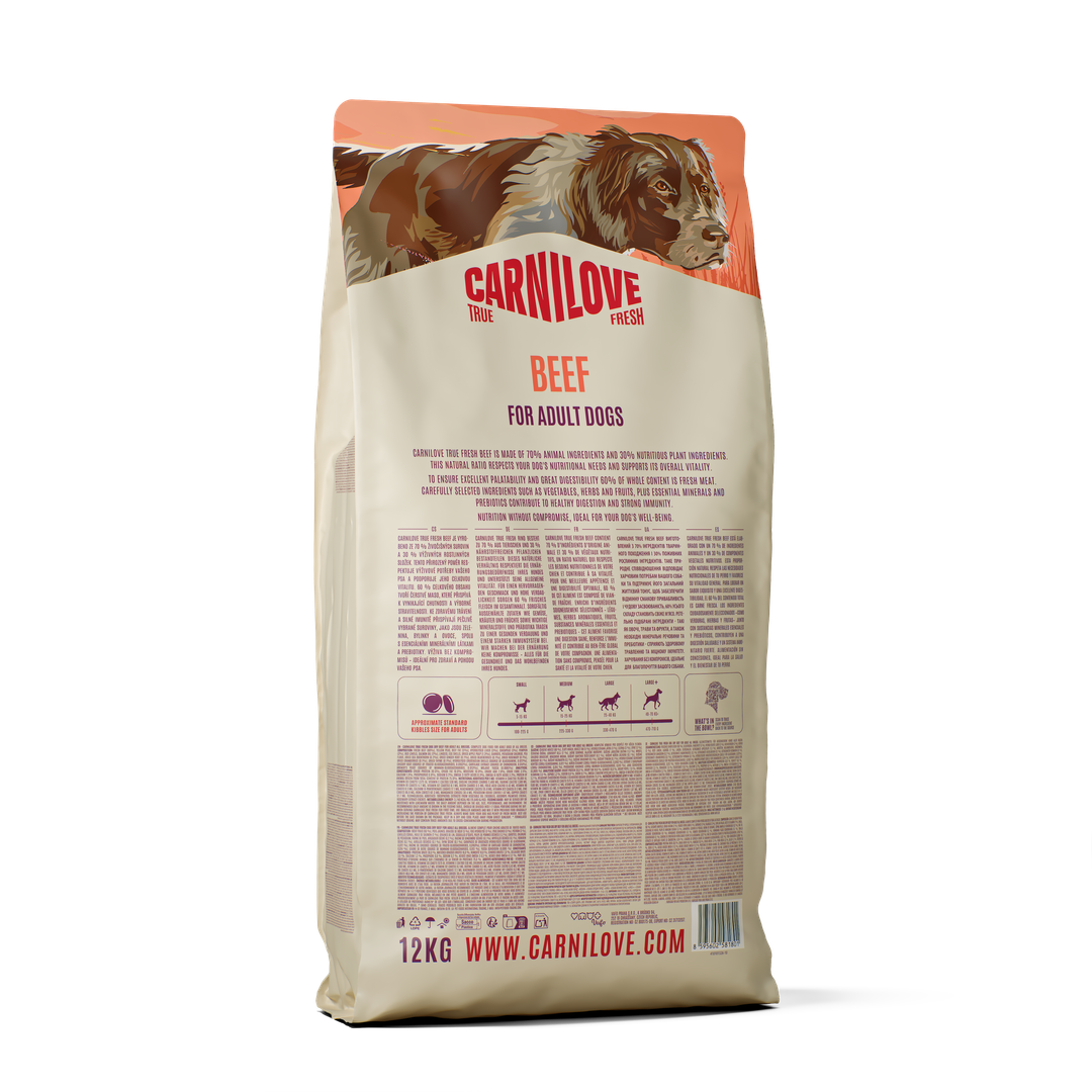 Carnilove Dog True Fresh Adult Manzo secco