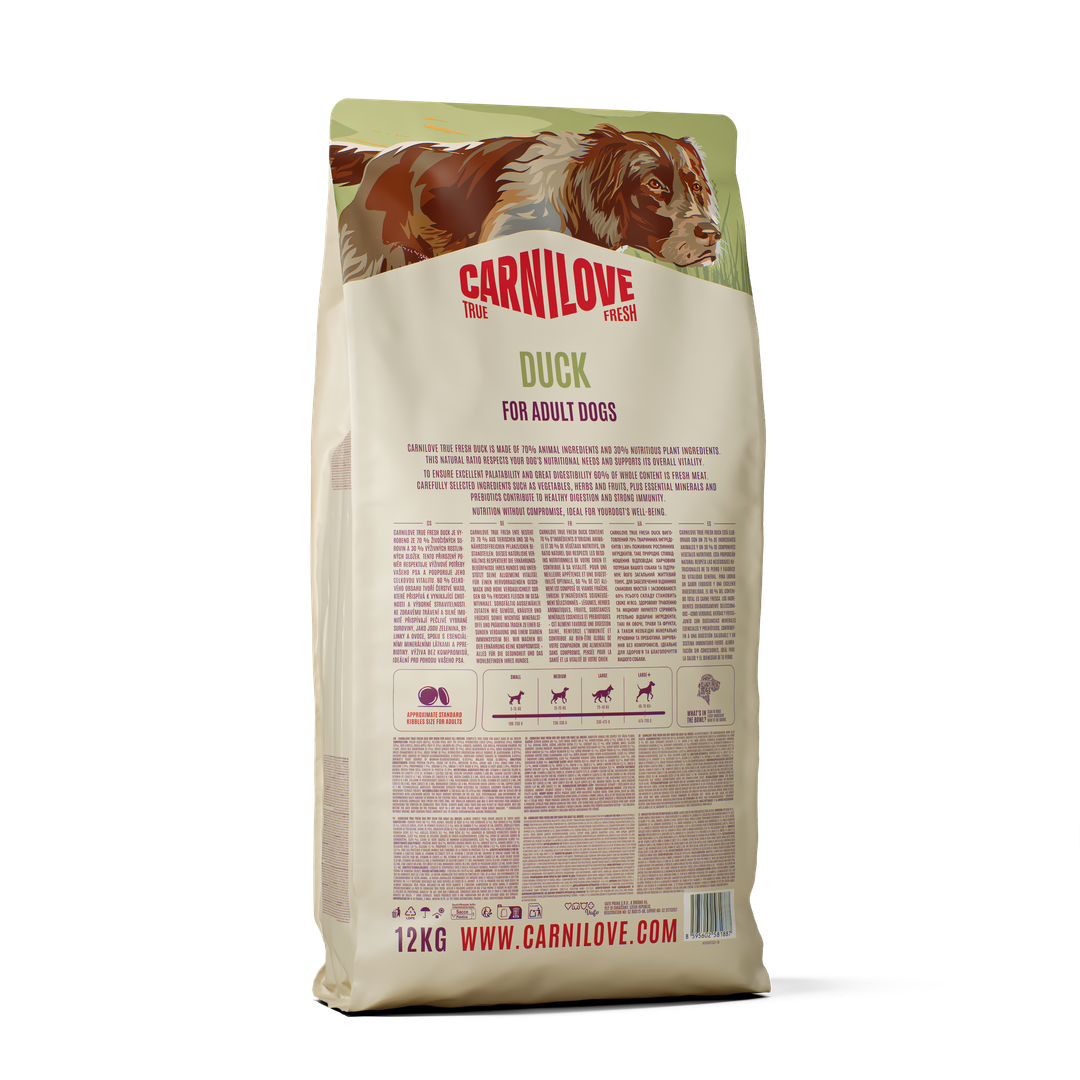 Carnilove Dog True Fresh Adult Anatra secco