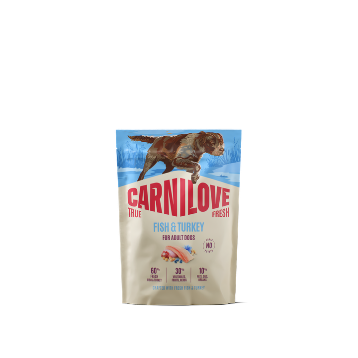 Carnilove Dog True Fresh Adult Pesce & Tacchino secco