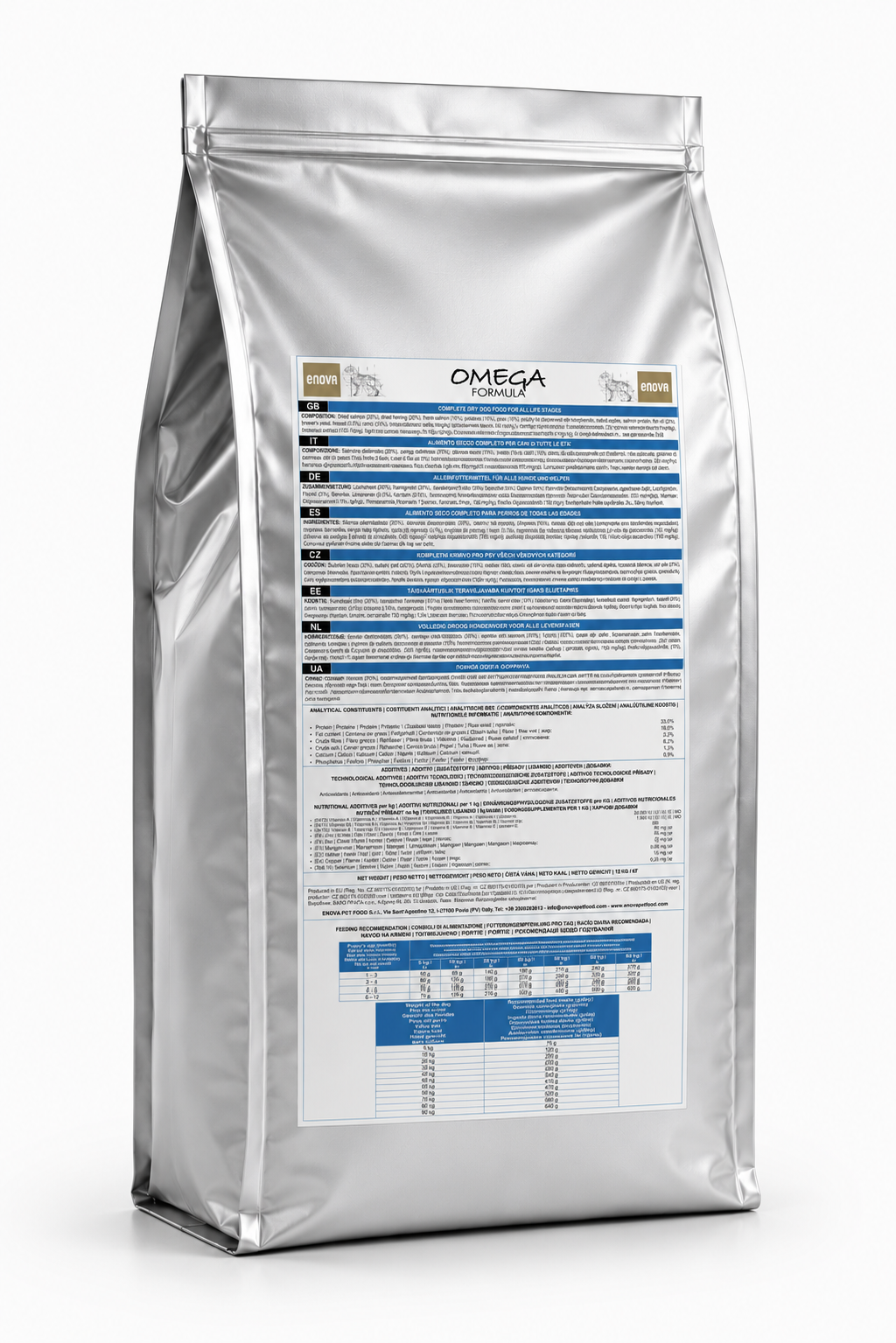 Enova Omega Formula 12 kg - Pesce