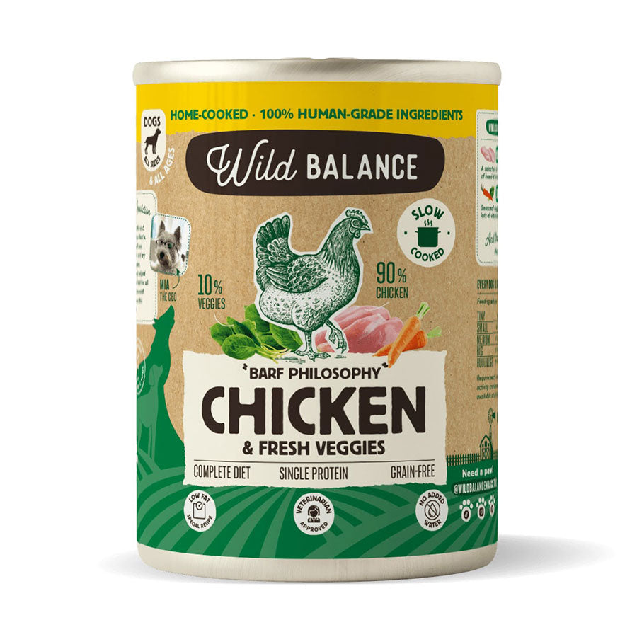 SUPEROFFERTA! Wild Balance Pollo & Verdure Fresche 400 g