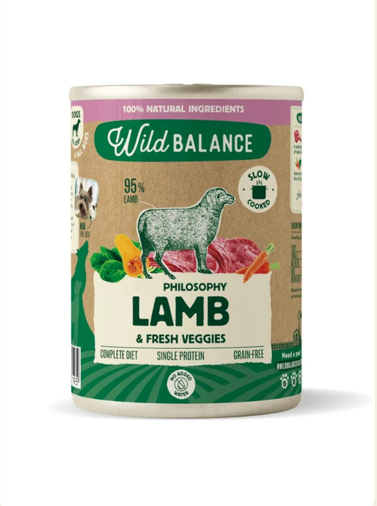 Wild Balance Agnello & Verdure Fresche 400 g