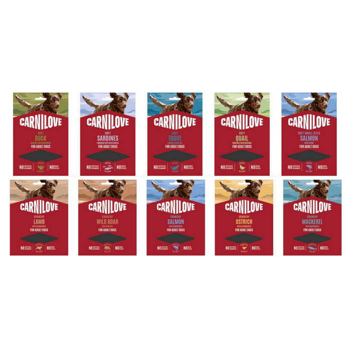 Carnilove Snack Combo Pack (10 pz. x 200 g)