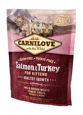 Carnilove Kitten Salmone & Tacchino 400 g