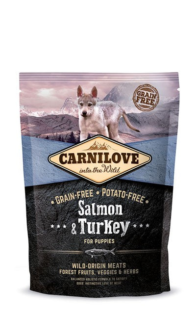 Carnilove Puppy Salmone & Tacchino 1,5 kg