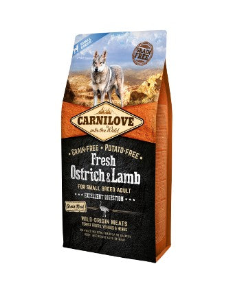 Carnilove Fresh Struzzo & Agnello per Piccole Taglie 6 kg