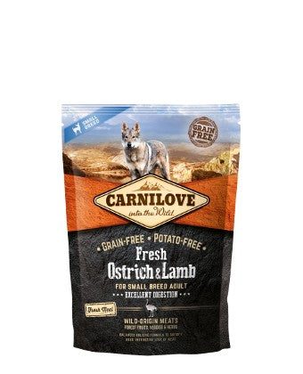 Carnilove Fresh Struzzo & Agnello per Piccole Taglie 1,5 kg