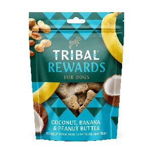 Tribal Snack Cocco, Banana e Burro d'Arachidi 125 g