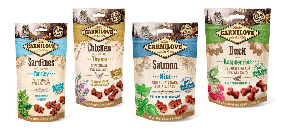 Carnilove Snack Cat Cambo Pack (8 pz. x 50 g)