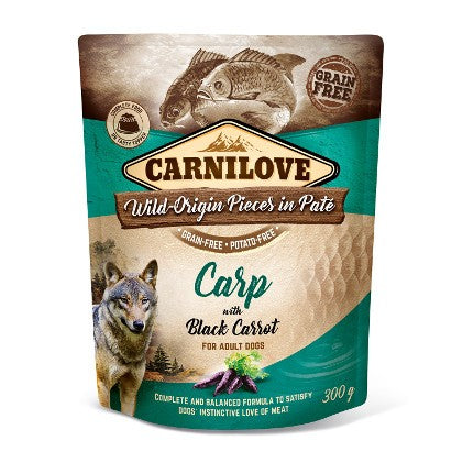 Carnilove W.O.P.i.P. Carpa con Carota Nera 300 g