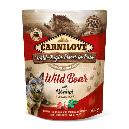 Carnilove W.O.P.i.P. Cinghiale con Rosa Canina 300 g