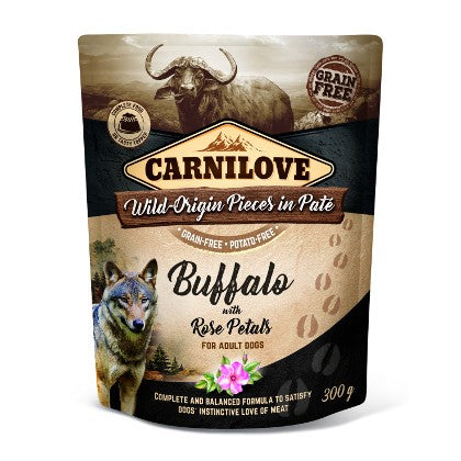 Carnilove W.O.P.i.P. Bufalo con Petali di Rosa 300 g