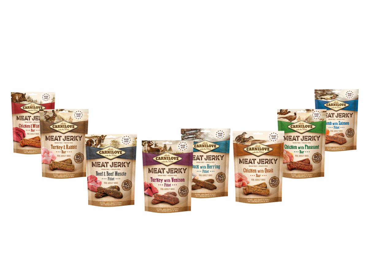 Snack Meat Jerky Combo Pack (8 pz. x 100 g)