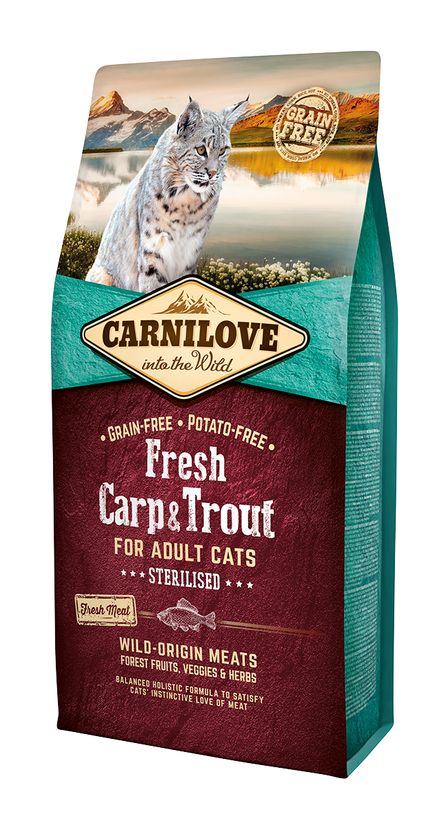 SUPEROFFERTA! Carnilove Fresh Sterilizzato Carpa & Trota 6 kg