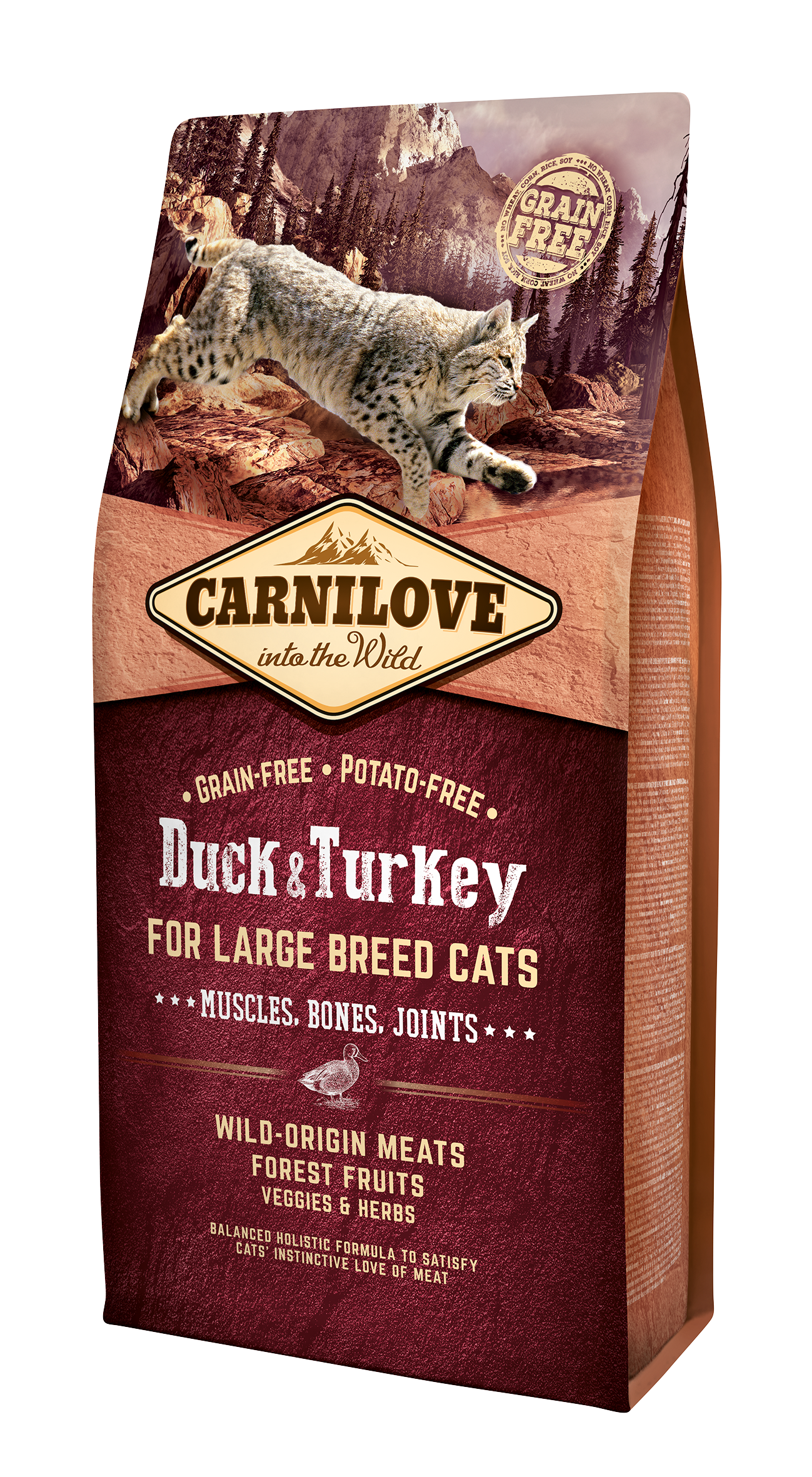 Carnilove Adult Large Anatra & Tacchino Cat 6 kg