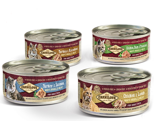 Carnilove Cat Umido Combo Pack (16 pz. x 100 g)