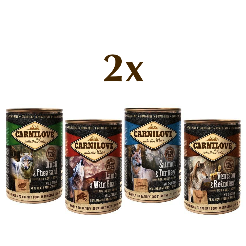 Carnilove Umido Combo Pack (8 pz. x 400 g)